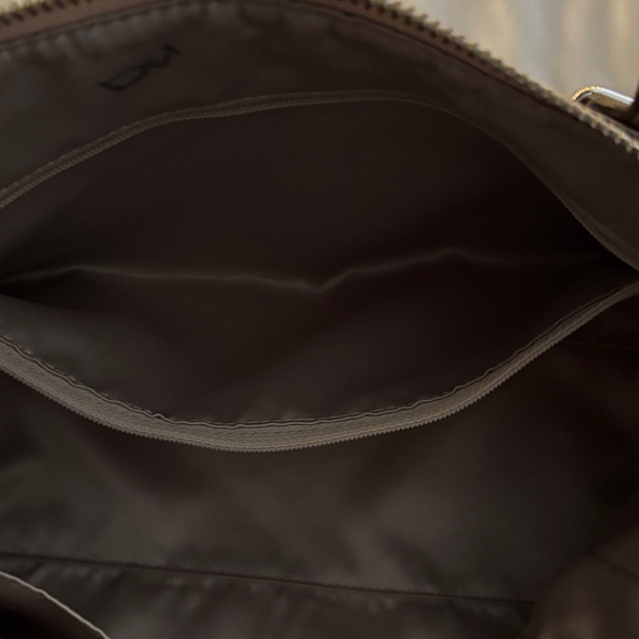 Coach Taupe Leather Satchel with Removable Crossbody Strap - Picture 6 of 15